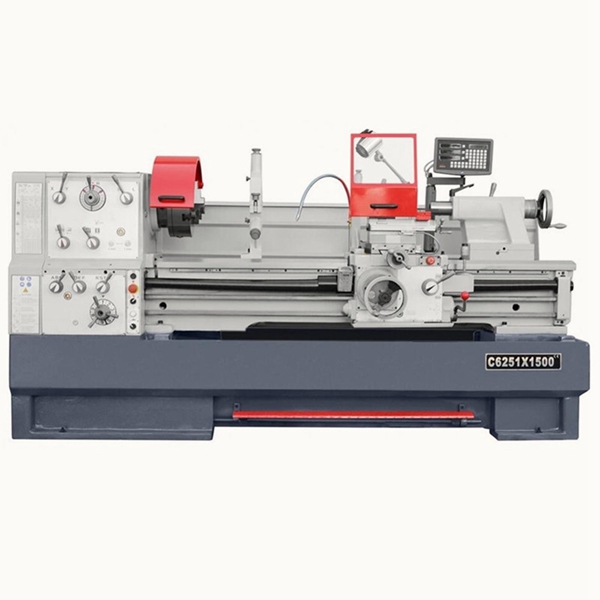 Universal Center lathe machine All geared Brand:AMT, Model: C6251D/1500/105 Made in China with 2-axis DRO